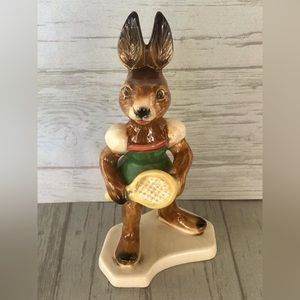 Adorable Goebel Girl Bunny Tennis Player
